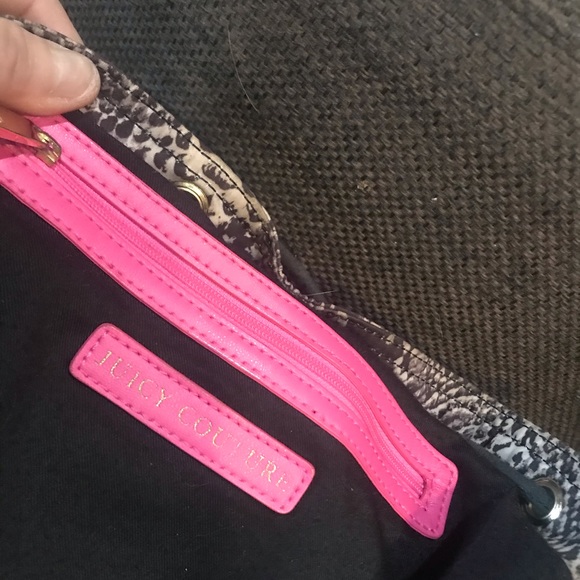 FOR Melody Juicy Couture backpack snake print USED - Picture 12 of 14